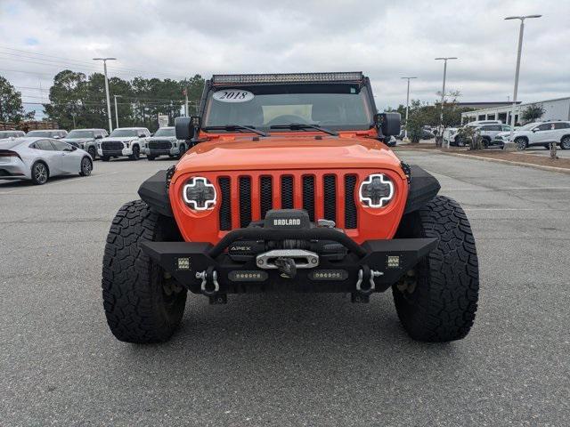 used 2018 Jeep Wrangler Unlimited car, priced at $23,836