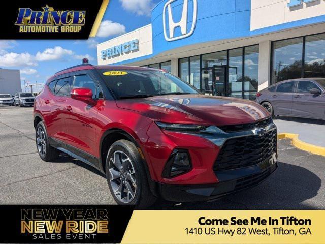 used 2021 Chevrolet Blazer car, priced at $27,886