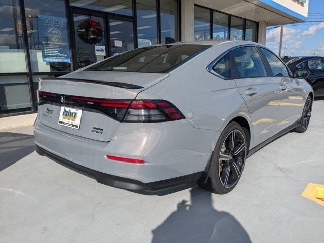 new 2025 Honda Accord Hybrid car, priced at $35,205