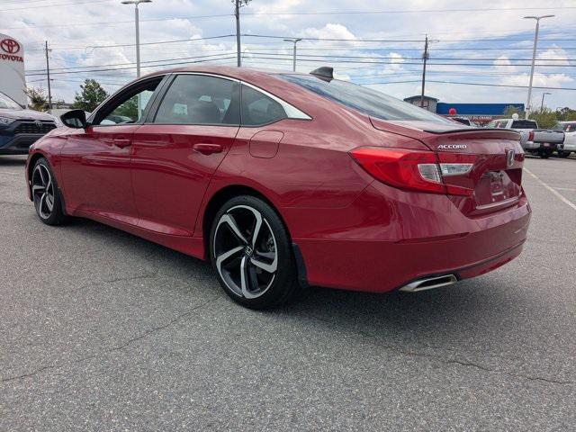 used 2021 Honda Accord car, priced at $24,822