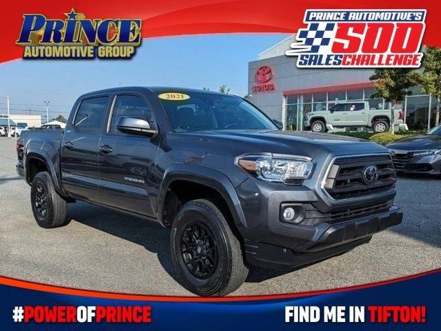 used 2021 Toyota Tacoma car, priced at $33,986