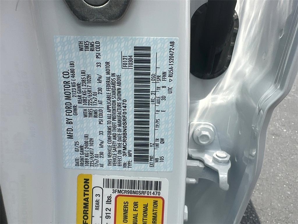 new 2025 Ford Bronco Sport car, priced at $25,285