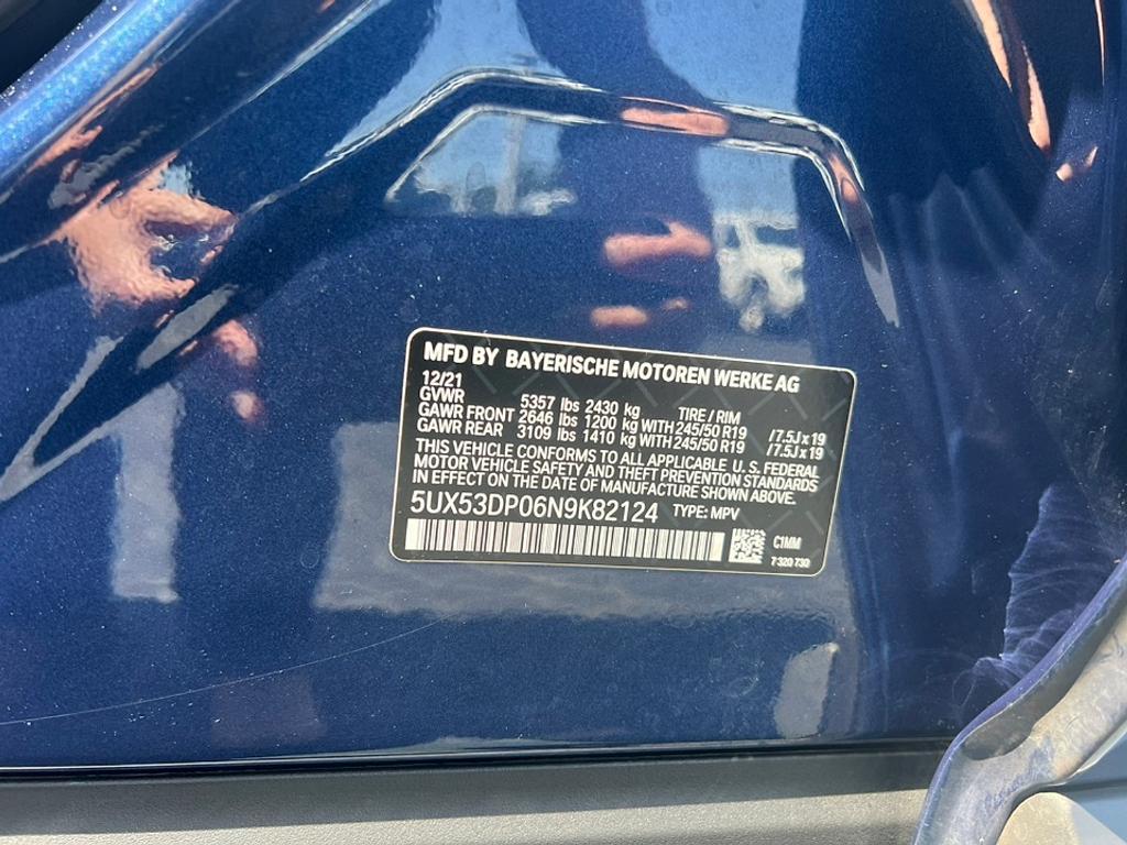 used 2022 BMW X3 car, priced at $26,497