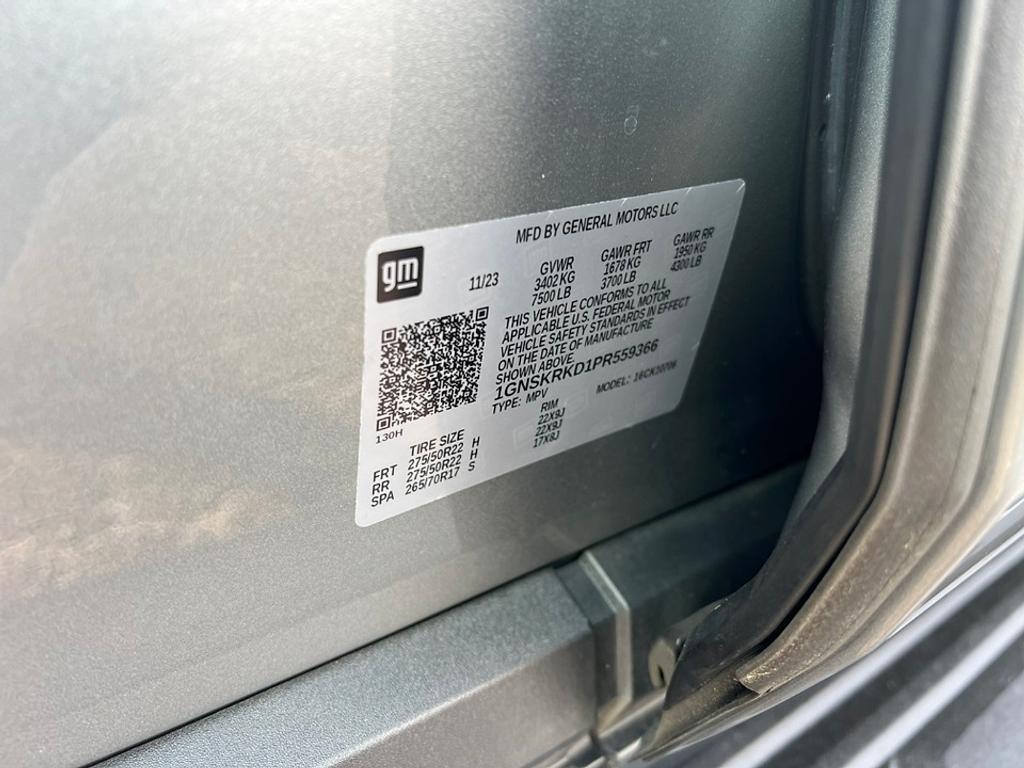 used 2023 Chevrolet Tahoe car, priced at $64,987