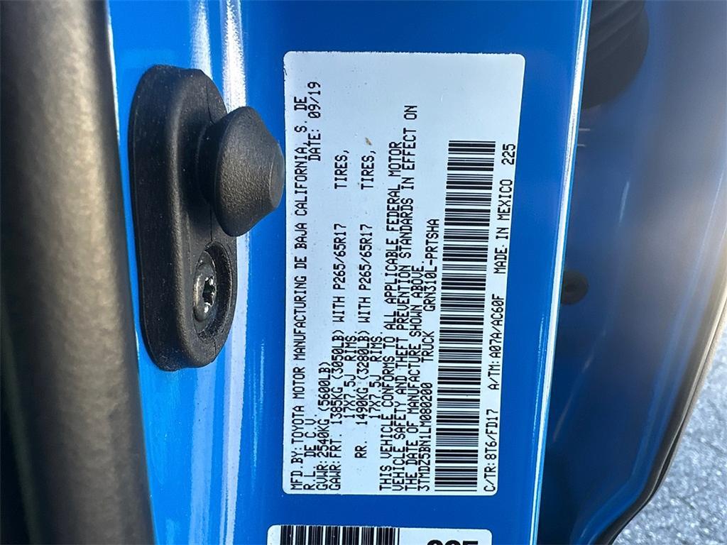 used 2020 Toyota Tacoma car, priced at $37,859