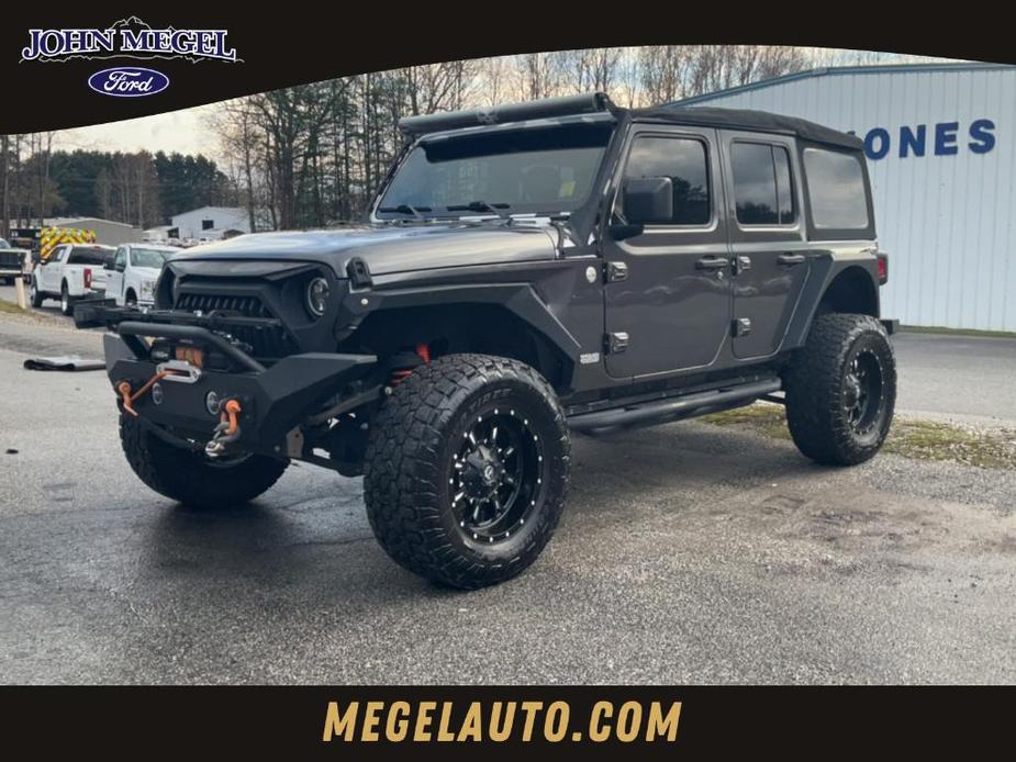 used 2018 Jeep Wrangler Unlimited car, priced at $22,920