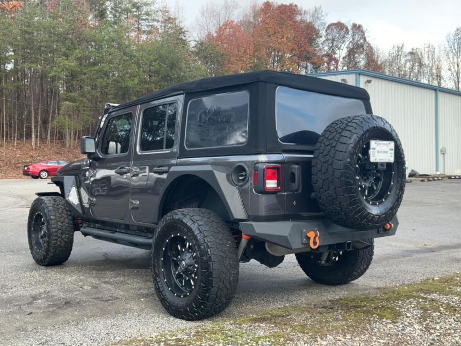 used 2018 Jeep Wrangler Unlimited car, priced at $22,920