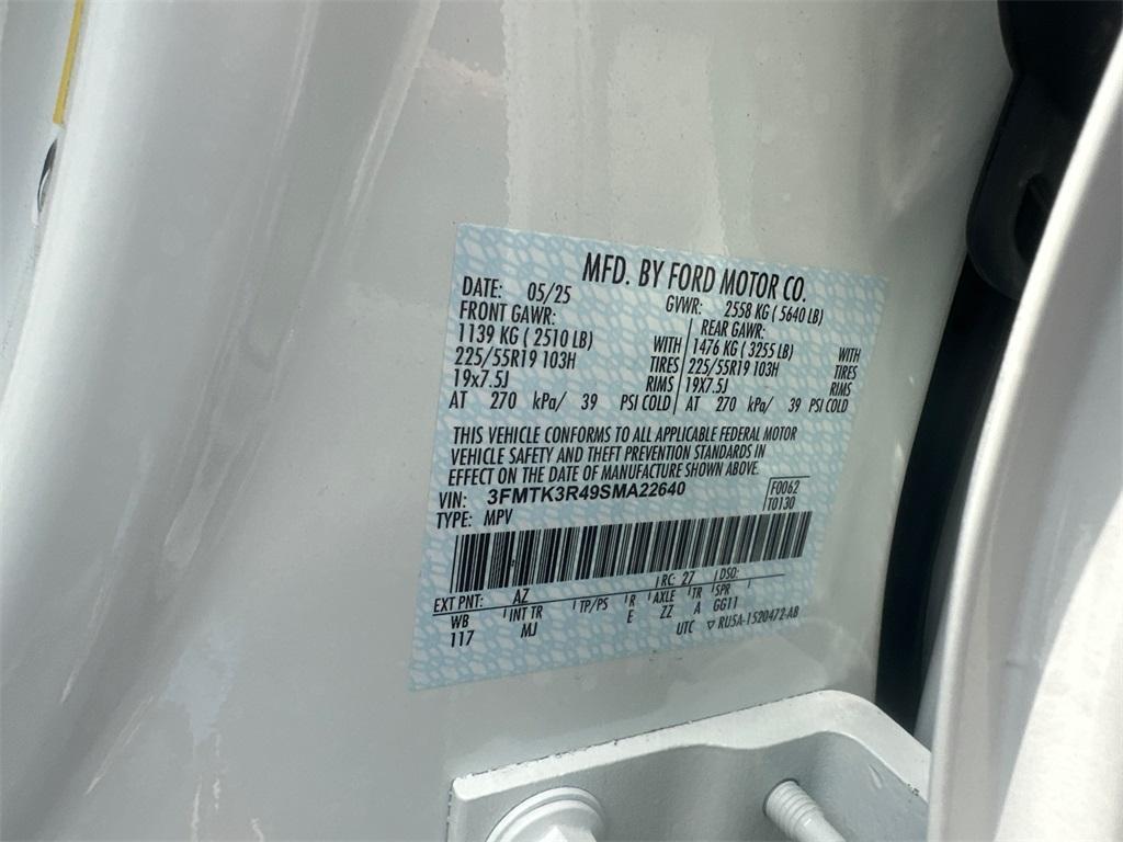 new 2025 Ford Mustang Mach-E car, priced at $38,760