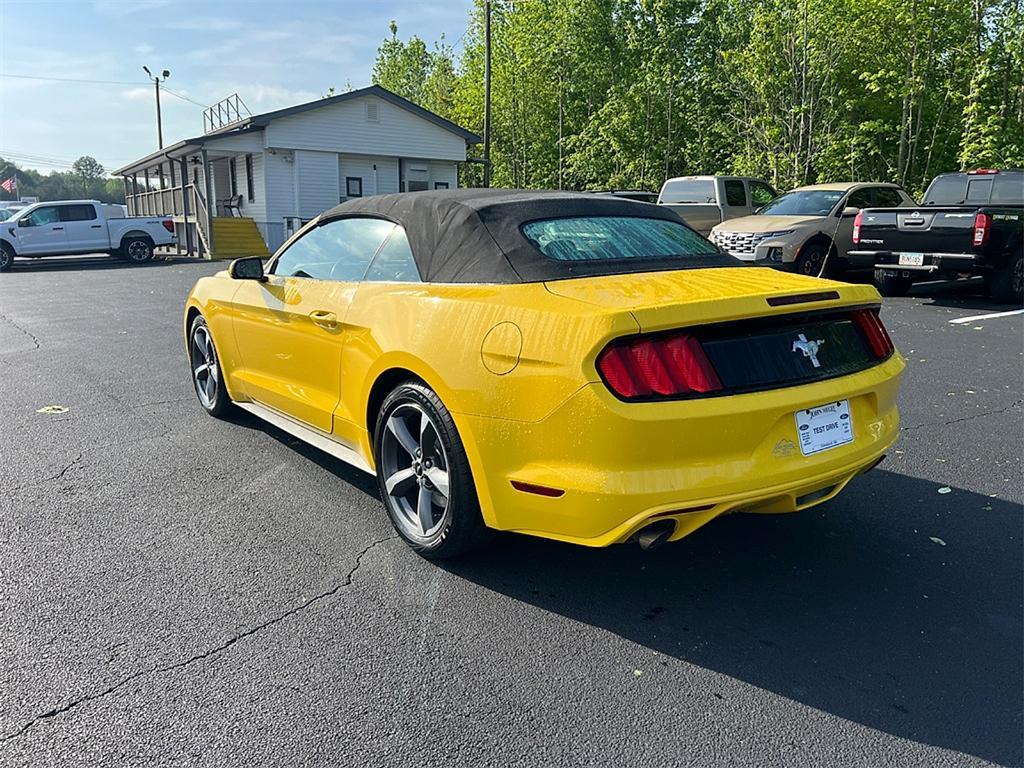 used 2015 Ford Mustang car, priced at $16,255