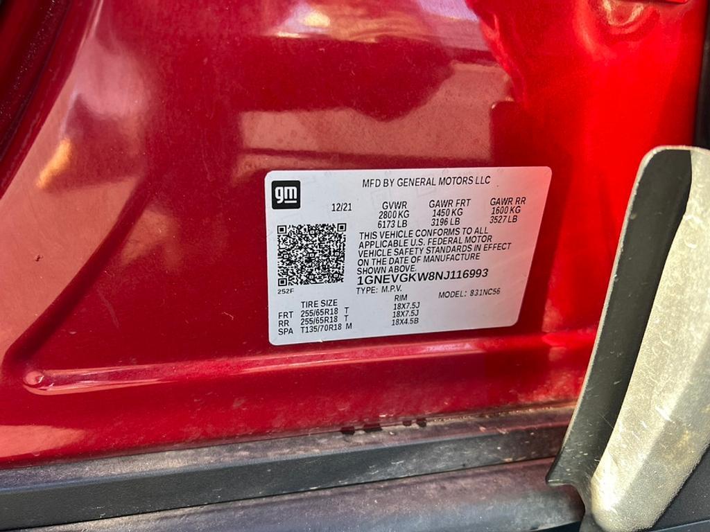 used 2022 Chevrolet Traverse car, priced at $22,544