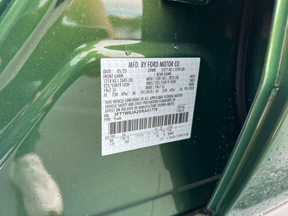 new 2025 Ford Maverick car, priced at $34,304