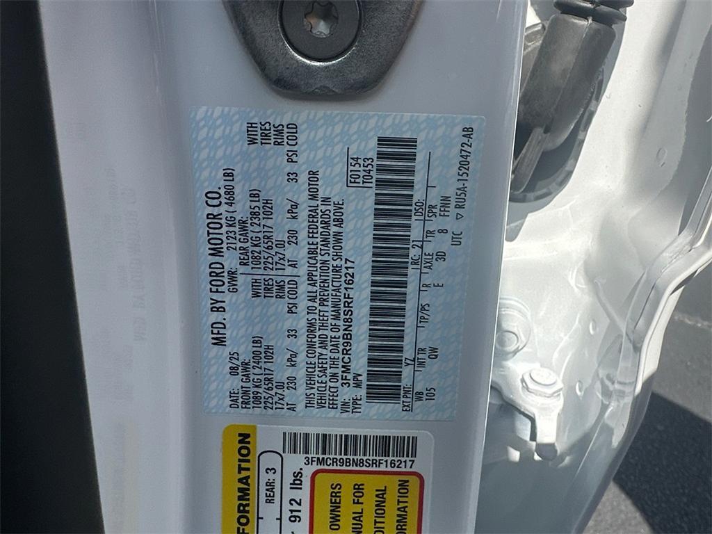 new 2025 Ford Bronco Sport car, priced at $26,345