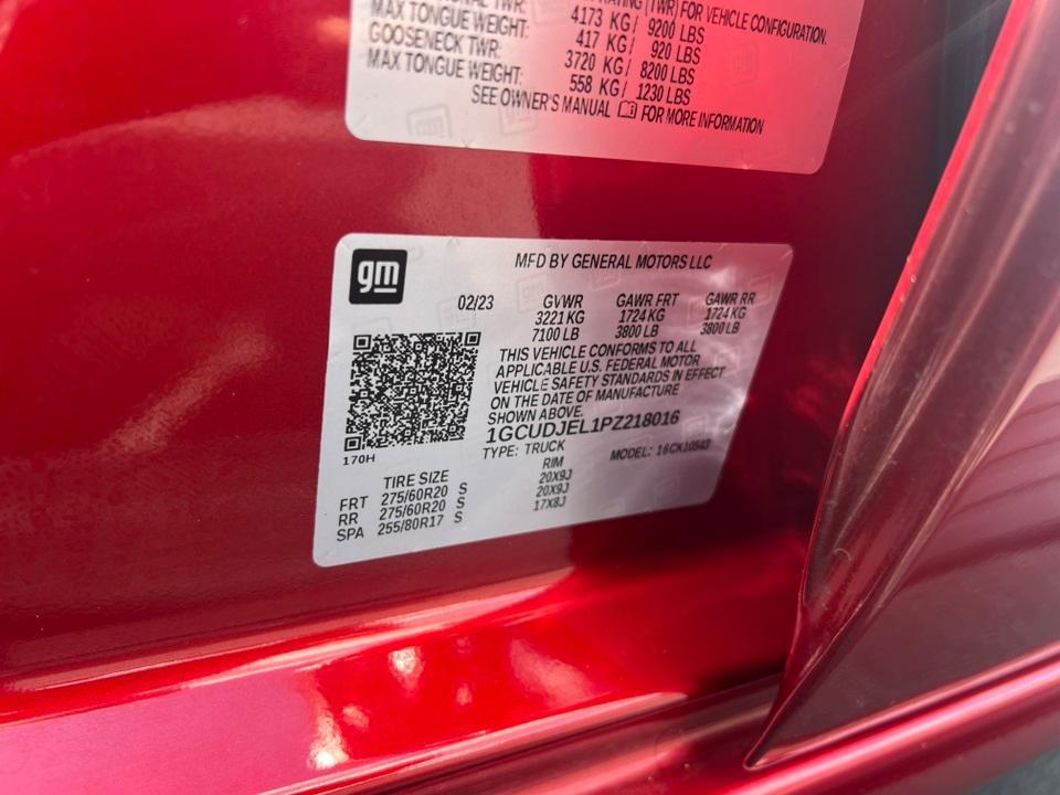 used 2023 Chevrolet Silverado 1500 car, priced at $51,661