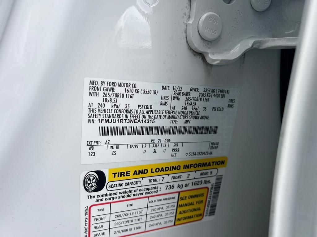 used 2022 Ford Expedition car, priced at $50,625