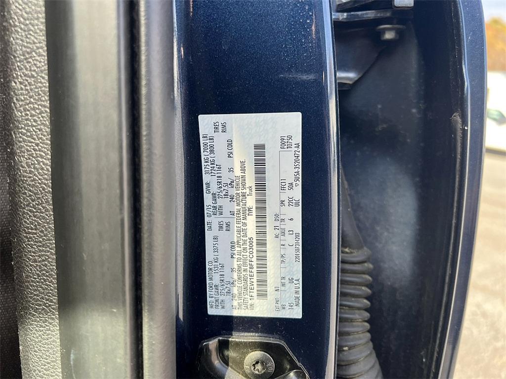 used 2015 Ford F-150 car, priced at $21,987