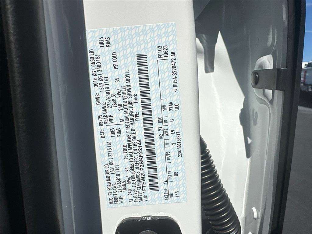 new 2025 Ford F-150 car, priced at $44,595