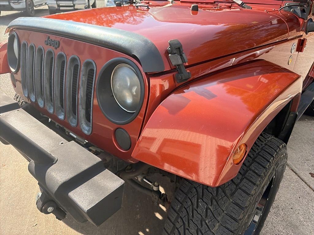 used 2014 Jeep Wrangler Unlimited car, priced at $15,677