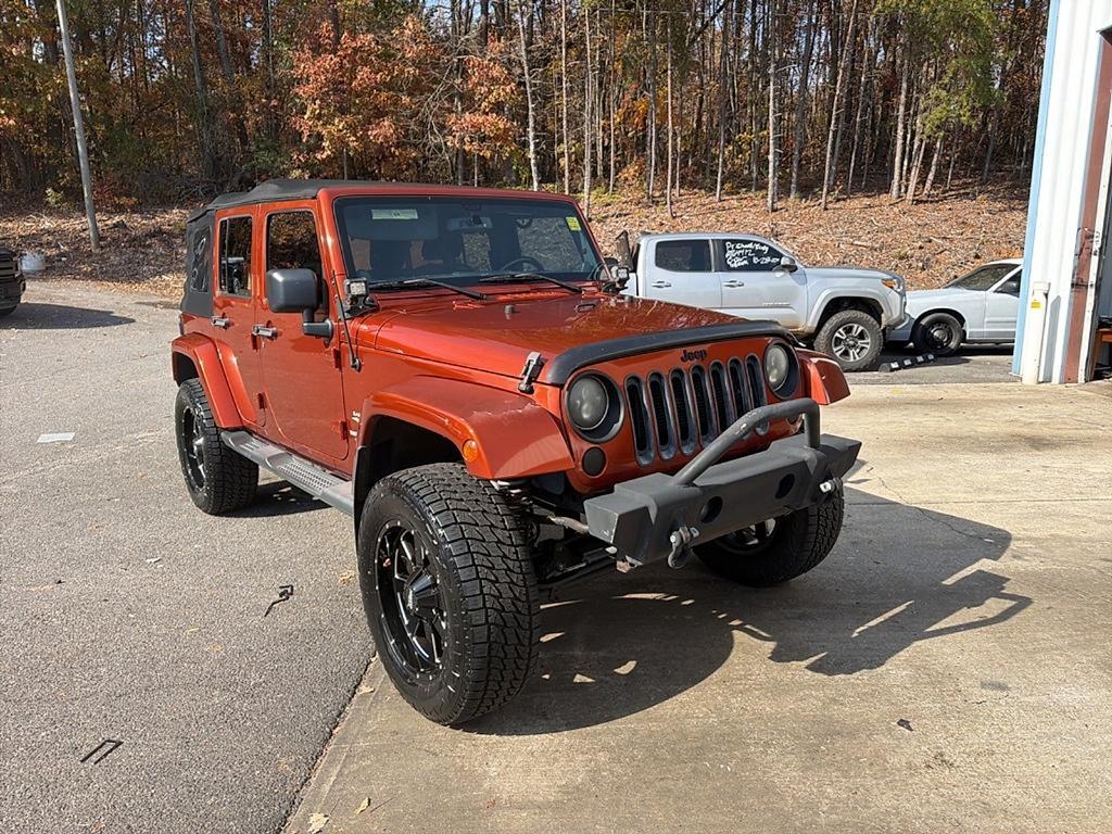 used 2014 Jeep Wrangler Unlimited car, priced at $15,677