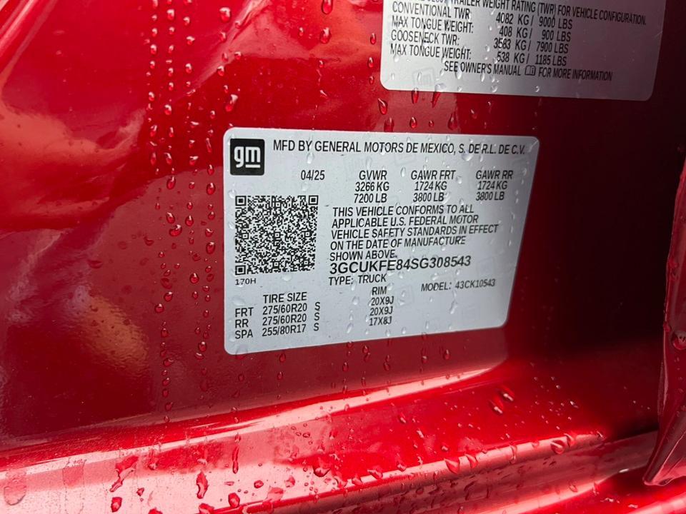 used 2025 Chevrolet Silverado 1500 car, priced at $58,520