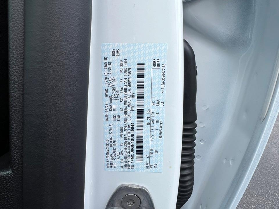 new 2025 Ford Escape car, priced at $24,605