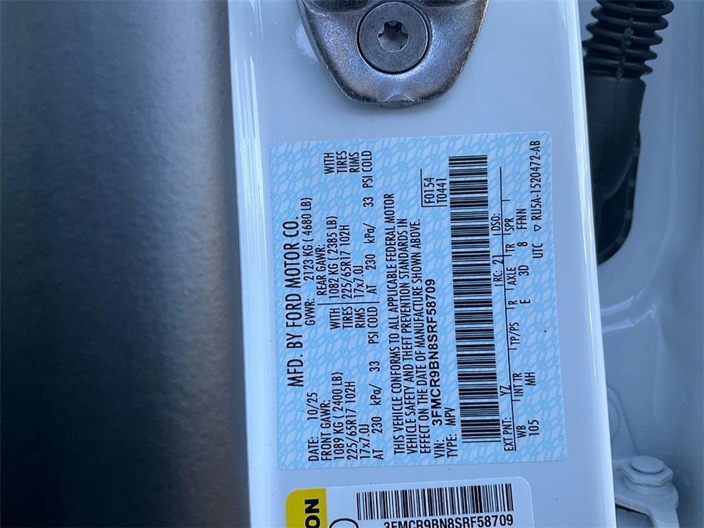 new 2025 Ford Bronco Sport car, priced at $26,740