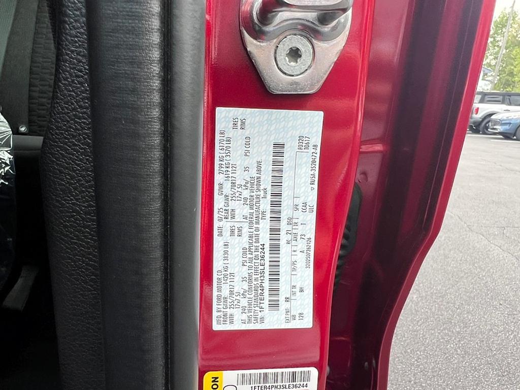 new 2025 Ford Ranger car, priced at $35,680