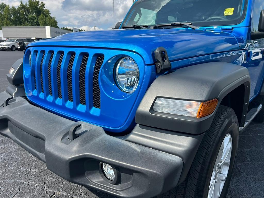 used 2023 Jeep Wrangler car, priced at $27,385
