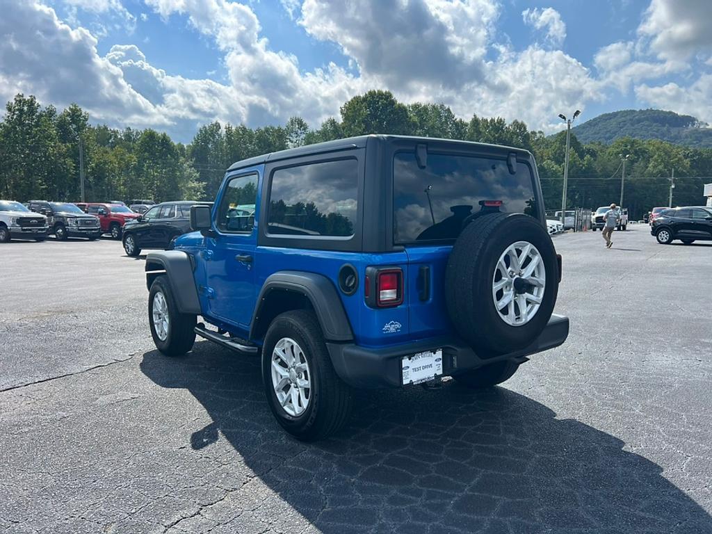 used 2023 Jeep Wrangler car, priced at $27,385