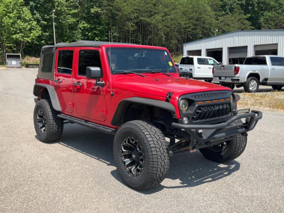 used 2014 Jeep Wrangler Unlimited car, priced at $19,985