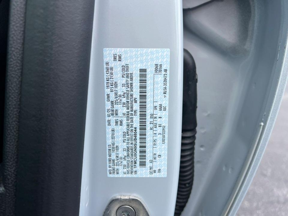 new 2025 Ford Escape car, priced at $24,605