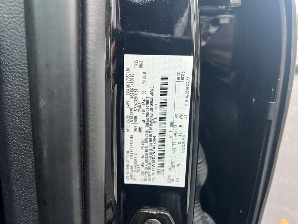 used 2022 Ford F-150 car, priced at $44,995