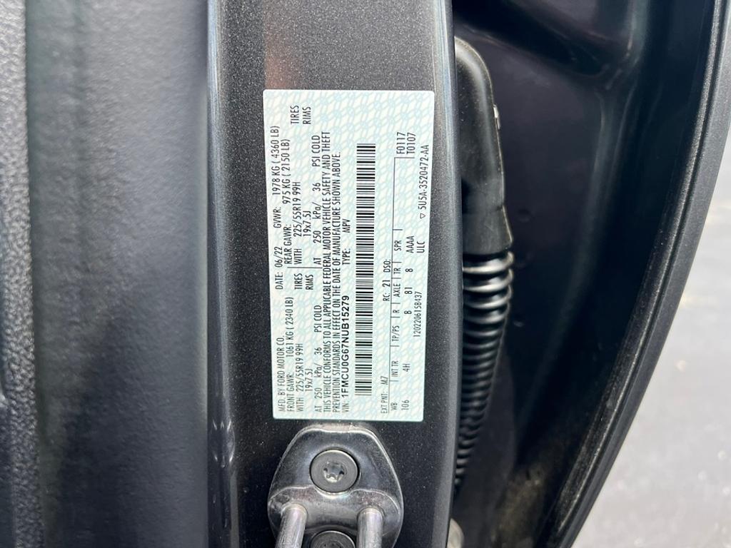 used 2022 Ford Escape car, priced at $23,736