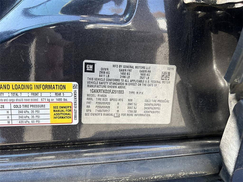 used 2015 GMC Acadia car, priced at $9,899