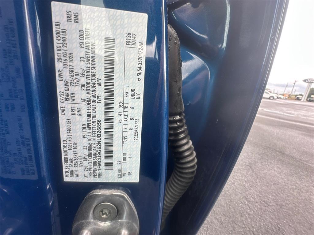 used 2022 Ford Escape car, priced at $19,991