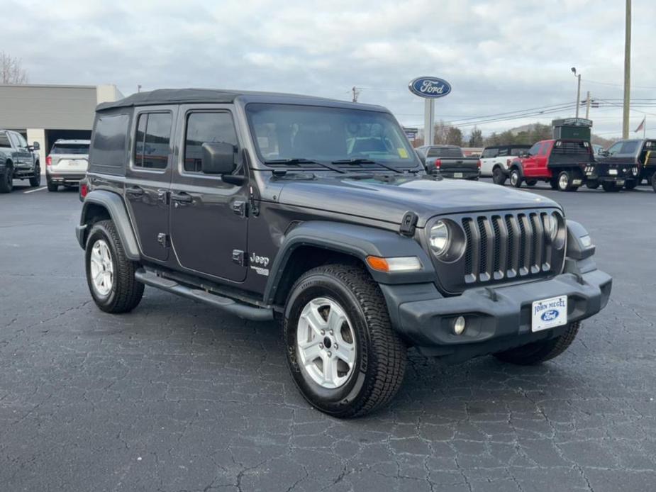 used 2018 Jeep Wrangler Unlimited car, priced at $21,217