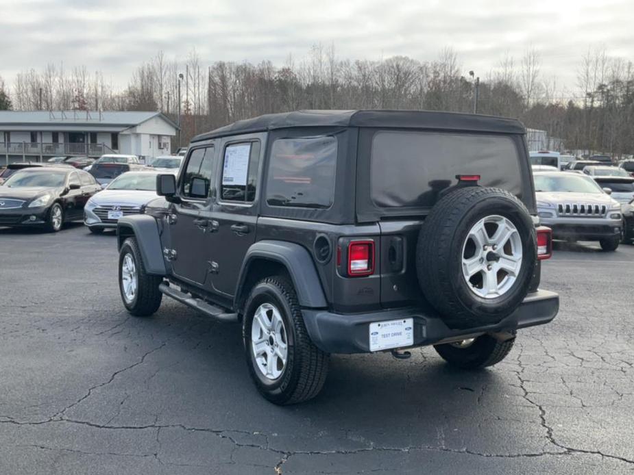 used 2018 Jeep Wrangler Unlimited car, priced at $21,217