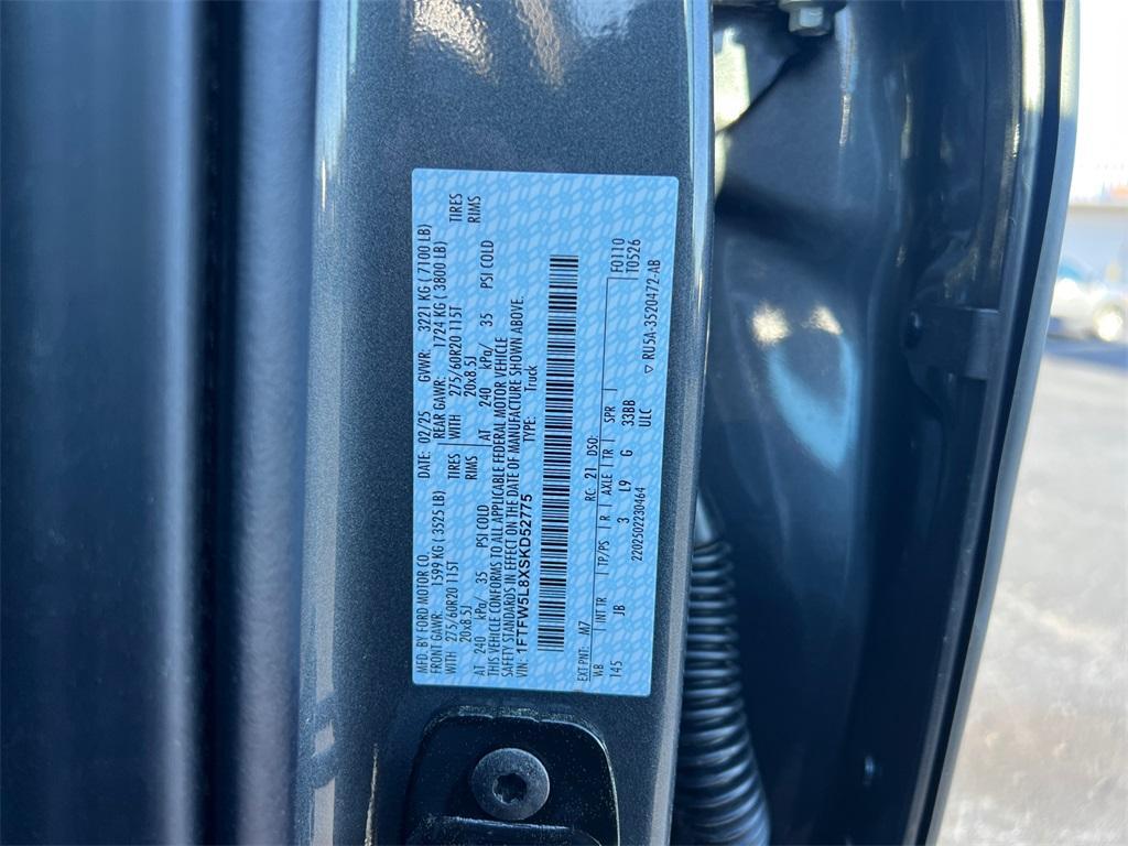 new 2025 Ford F-150 car, priced at $62,228