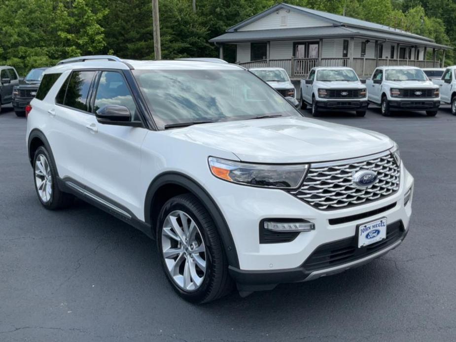 used 2021 Ford Explorer car, priced at $42,801
