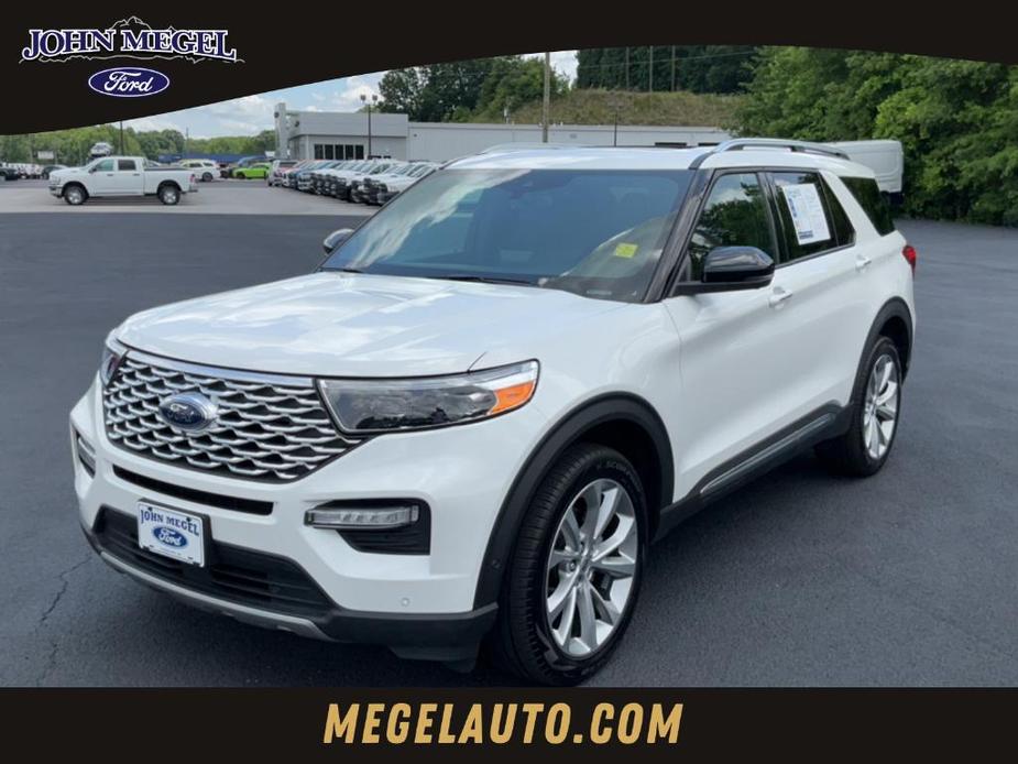 used 2021 Ford Explorer car, priced at $42,801