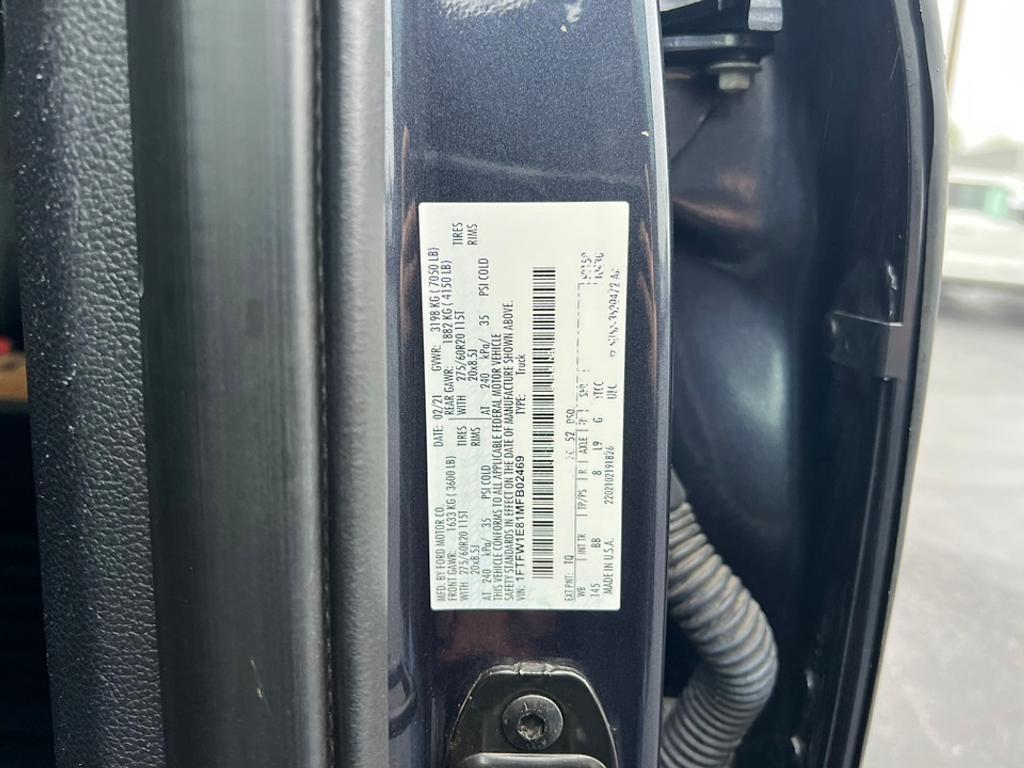 used 2021 Ford F-150 car, priced at $41,314