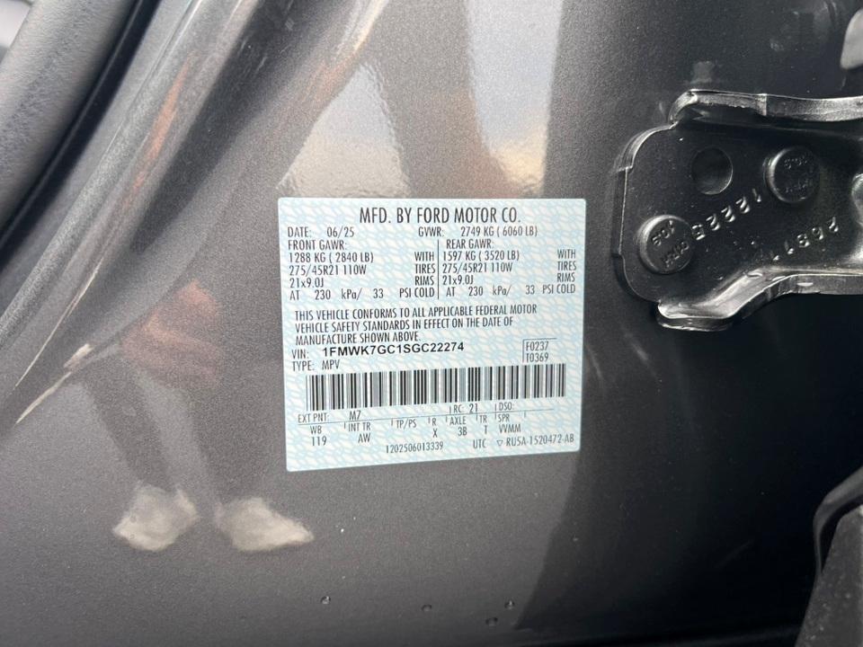 new 2025 Ford Explorer car, priced at $55,185