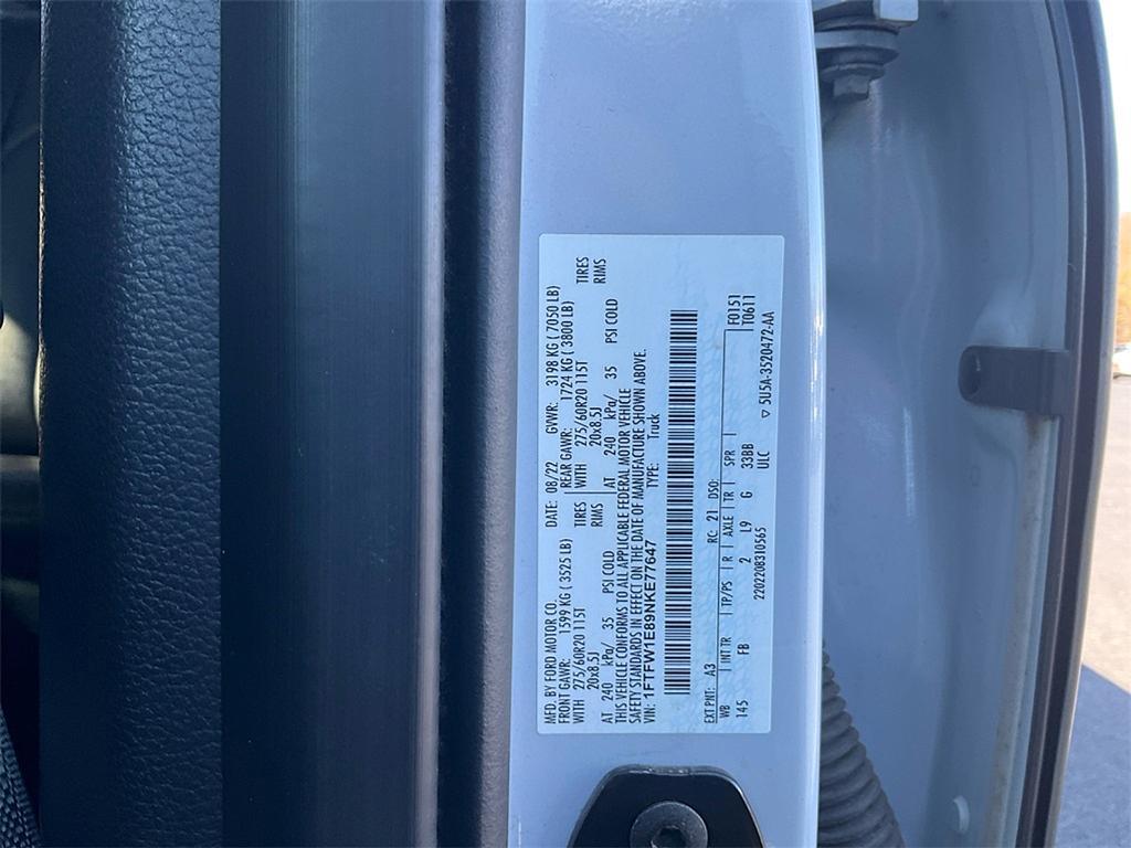 used 2022 Ford F-150 car, priced at $35,455