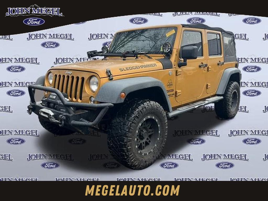 used 2014 Jeep Wrangler Unlimited car, priced at $14,962