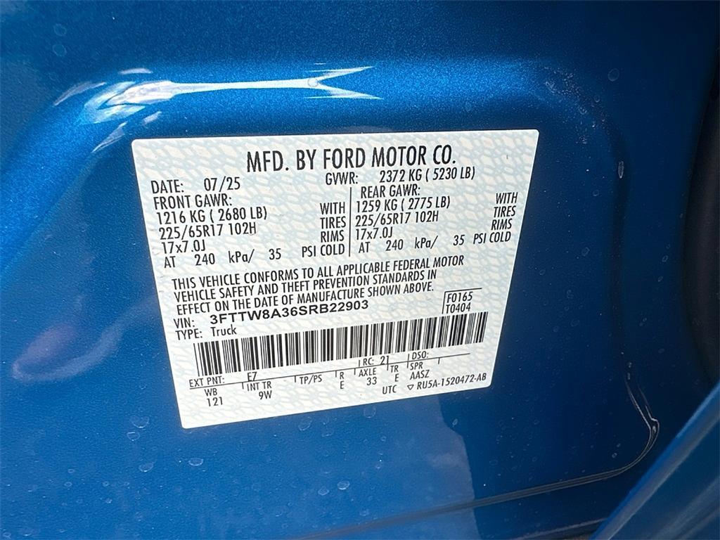 new 2025 Ford Maverick car, priced at $28,440