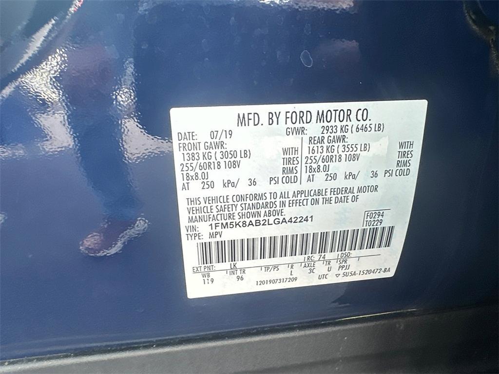 used 2020 Ford Utility Police Interceptor car, priced at $21,455