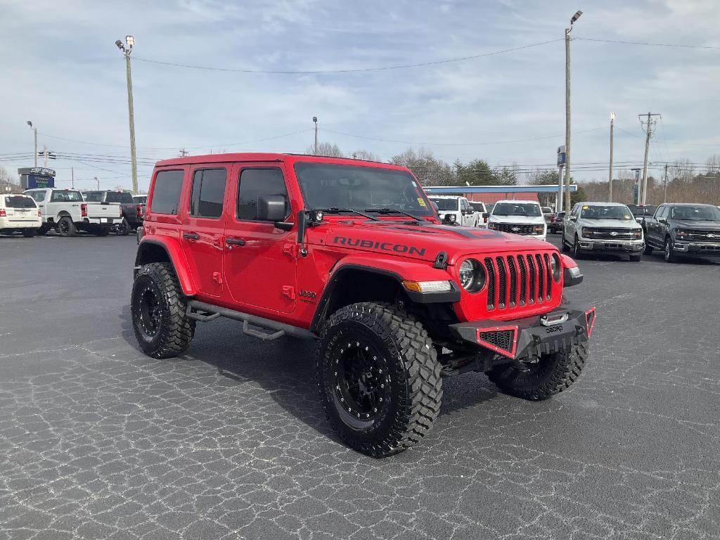 used 2020 Jeep Wrangler Unlimited car, priced at $35,974