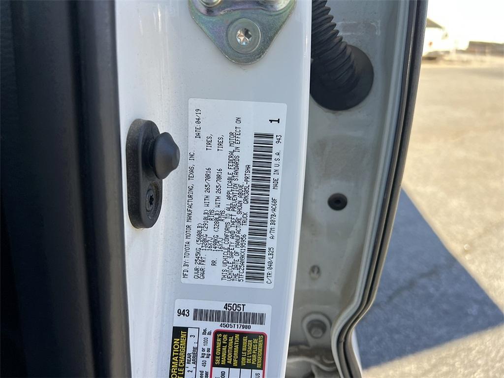 used 2019 Toyota Tacoma car, priced at $32,499