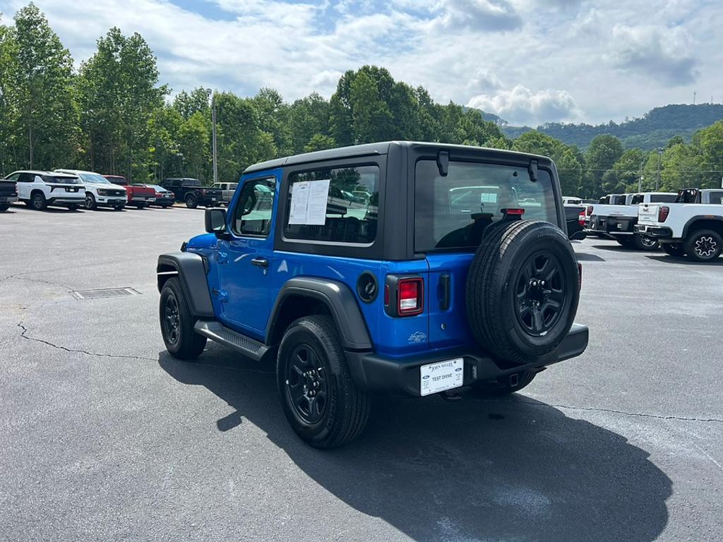 used 2023 Jeep Wrangler car, priced at $31,899