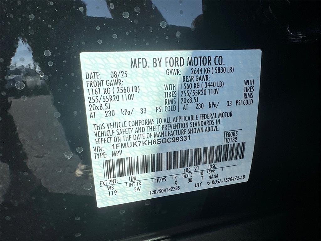 new 2025 Ford Explorer car, priced at $39,115