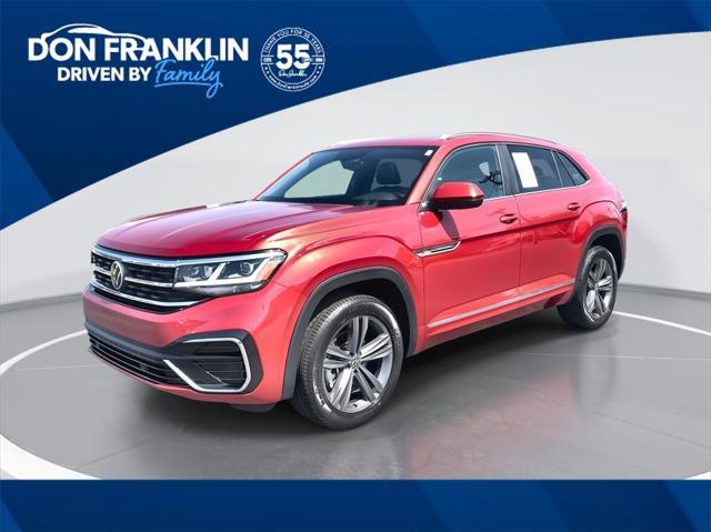 used 2021 Volkswagen Atlas Cross Sport car, priced at $25,688